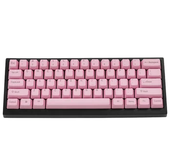 PBT taste este de 60%61-cheie negru alb roz potrivit pentru Cherry MX comuta tastatură mecanică de transport gratuit