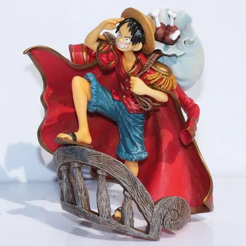 One Piece Luffy Dracule Mihawk PVC figurina toy Anime Transport Gratuit
