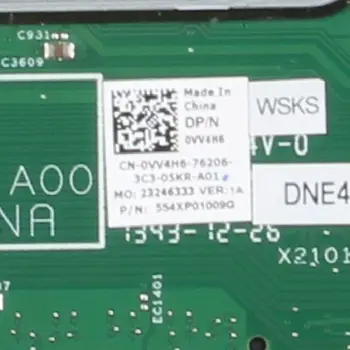 CN-0VV4H6 Pentru DELL Inspiron 12204-1 0VV4H6 3421 SR109 Celeron 1007U DDR3 Notebook placa de baza Placa de baza de test complet de lucru