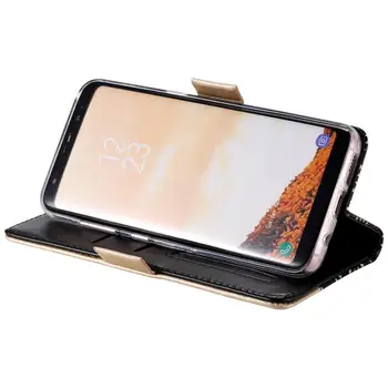 Dantelă de moda cu Fermoar din Piele Flip case Pentru Samsung Galaxy S8 S9 S10 S20 Plus S7edge A11 A21S A31 A51 A71 Acoperi nota 10