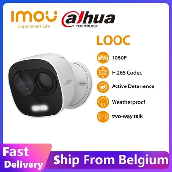 Dahua imou LOOC 1080P Camera IP de Exterior IP65 rezistent la Intemperii H. 265 PIR de Detectare Activă Descurajare Wireless Wi-Fi Camera Ascunsa