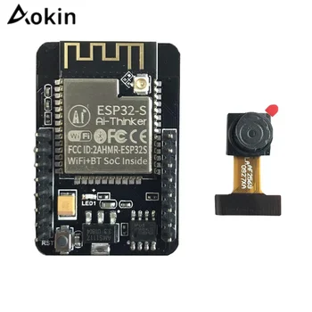 Aokin ESP32 CAM-Modul WiFi ESP32 Serial la WiFi ESP32 CAM Consiliul de Dezvoltare 5V Bluetooth cu OV2640 Modulul Camerei foto 32-bit CPU 2