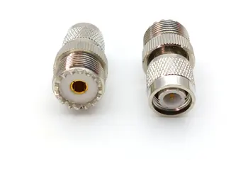 20buc converter SO239 UHF feminin jack la TNC plug de sex masculin pin conector COAXIAL RF