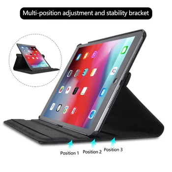 Ipad2 3 4 Piele Rotativ la 360°, Înapoi Caz Moda Sirena Capac de Protecție Pentru 2020 iPad Pro 11 12.9 10.5 7.9 inch Mini 1 2 3 5
