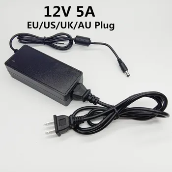 12V 5A 100-240V Universal AC-DC de Alimentare Adaptor de Comutare Adaptor 12V5A 12 V 12 v, UE NE-a UNIT AU Cablu Plug