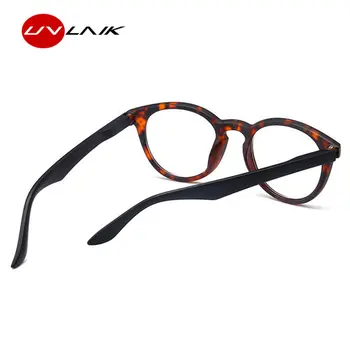 UVLAIK Tenacitate PC ochelari de lectură a Femeilor de Bărbați, ultralight Material de Rășină de sex Feminin de sex Masculin Ochelari baza de Prescriptie medicala +1 +1.5 +2 +2.5 +3 +3.5