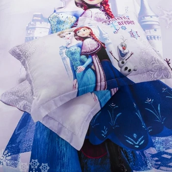 Disney, Bumbac, fețe de Pernă shams 1buc Desene animate Printesa Frozen Elsa Sofia Albă ca Zăpada Cuplu de Pernă Decorative 48x74cm