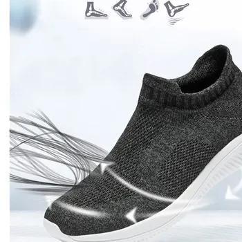 Oamenii Vulcanizat Pantofi Adidași 2020 Moda Nu-alunecare Plasă de Moda Respirabil Pene Ușoare Confortabile Pentru Barbati Pantofi Casual