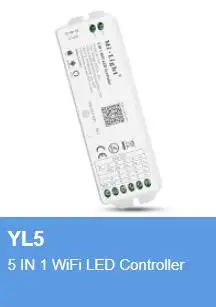Amazon Alexa YT1 Control de la Distanță WiFi YL1 Atinge RGB WiFi Controler cu LED-uri YL5 5 IN 1 WiFi Controler cu LED-uri 9W RGB+CCT WiFi Bec LED