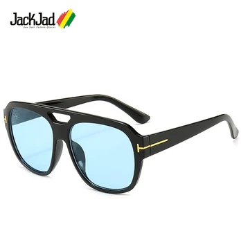JackJad 2020 Moda Cool Stil Pătrat T Metal Ochelari De Soare Barbati Femei Vintage Gradient De Design De Brand Ochelari De Soare Oculos De Sol 5115