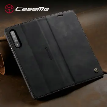 CaseMe Caz Pentru Samsung Galaxy A70s Caz Flip Piele De Lux Cover Pentru Galaxy A20s Caz Acoperire A40s A50 A30 Portofel Acoperire Magnetică