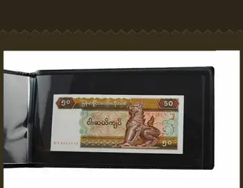 Bani de hârtie Buzunar Portofelul Bancnotă de Colectare Album de 20 de Pagini de Note