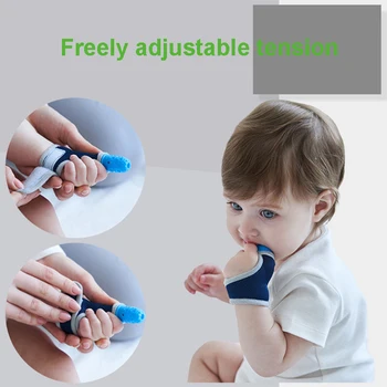 Silicon Baby Teether Molari Grad de Alimente Deget Seturi Respirabil Deget Set de Ingrijire Dentara Nou-născut Anti-muște Mâna Supt Trupa Încheietura mâinii