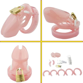 De Sex Masculin De Castitate Dispozitive De Siguranță Material Plastic Cușcă Pentru Bărbați Metal Centura De Castitate Pentru Penis Inel Jucarii Sexuale Penis Blocare Robie Bărbați Produse