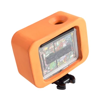 WLJIAYANG de Protecție Portocaliu Floaty Caz Pentru GoPro Erou 4 3+ Camera de Strat de Acoperire Protector GoPros Heros 4 Accesorii