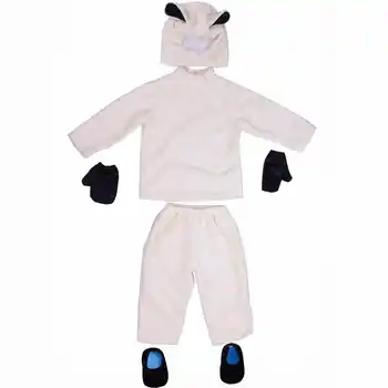 Reneecho Animal Costum Copii Maro-Costum de Urs Romper Miel Oaie Copii Costum Pentru Carnaval de Purim Cosplay