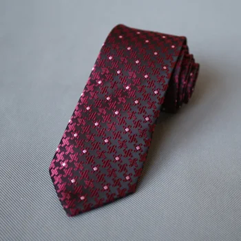 RBOCOTT Mens de Moda cu Dungi 7cm Lega Flori Cravată Roșie pentru Nunta Fulare Formale Dot Bleumarin Legături de Gât pentru Oamenii de Afaceri