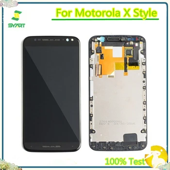 Atingeți Ecranul Pentru Moto X Pure Edition XT1570 Ecran LCD 5.7 inch Digitizer Asamblare Cu Cadru Pentru Motorola X style, Moto X+2