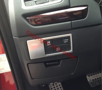 Pentru Mazda 6 M6 Atenza-2016 ABS Pearl Chrome Interior Comutatorul farurilor de Ceață Capac Ornamental