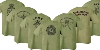 HMRC Para REME CL RMC SAS RE Armată T camasa Barbati casual tricou SUA Marimea S-3XL