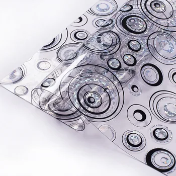 TULBURE fata de Masa din PVC rezistent la apa Dreptunghi Tabel Capac Transparent cu Bucatarie Model de Ulei Fețe de Masă Protector Birou Pad 1,5 mm