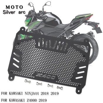 Noua Motocicleta Radiator grătarele Răcitorului de Ulei de Acoperire Pentru KAWASAKI Z400 Z 400 NINJA400 NINJA 400 de Aluminiu