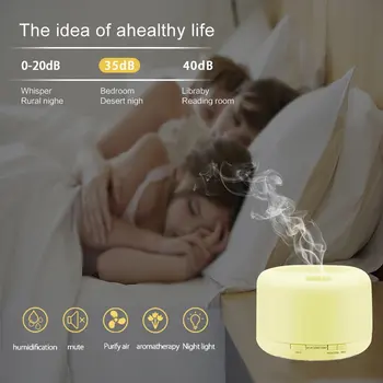 500ml Umidificator Ulei Difuzor Aromaterapie Mașină Mini Parfum Lampa Acasă Ulei Esențial Difuzor Odorizant Auto