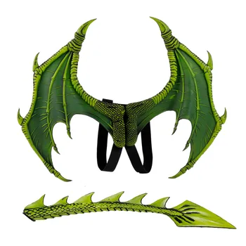 2020 nou joc de putere dragon cosplay costum carnaval masca adult, petrecere copii halloween-costum de dinozaur cosplay aripi coada