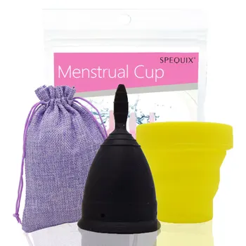 Femei Îngrijire a Sănătății Colector Menstrual Feminin Produs de Igienă Reutilizabile din Silicon Medical de Calitate Moale Cupa Menstruala Perioada de Cupa