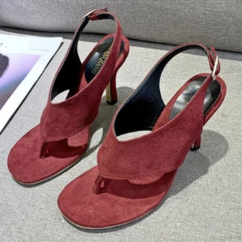 2020 Nou Ladys Vara Pantofi Cu Tocuri Subtiri De Mare Solidă Sexy Femei Pantofi De Pompe De Vin Roșu Pantofi Casual Mediu