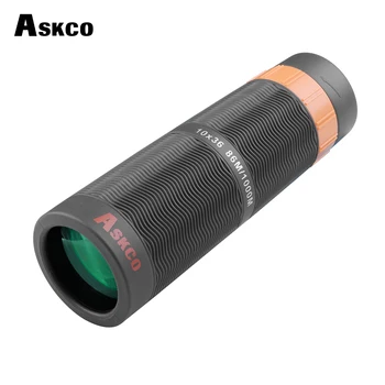 Askco Puternic 10X36 Full HD de Azot Impermeabil Telescop Monocular Prisme Bak4 Binoclu Telescop Cu Camera foto de Telefon Adaptor