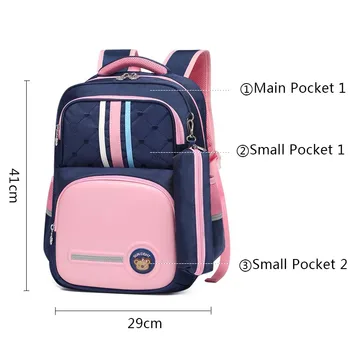 SOARELE OPT Noi Sosirea Copiilor Rucsac ghiozdane Pentru Fete Nailon Impermeabil mochila escolar