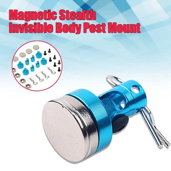 Magnetic Invizibil Invizibil Corpul Post Mount pentru 1:10 RC Masina HSP Tamiya SCX10 D90