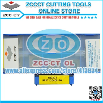 50pcs ZCCCT freze MPHT120408-DM YBG302 MPHT 120408 DM MPHT1204 MPHT12 ZCC insertii MPHT ZCC-CT carbură de a introduce