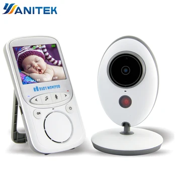 LCD Wireless Audio Video Baby Monitor VB605 Radio Bona Muzica Interfon IR 24h Portabil Copii Camera Copilului Walkie Talkie baby-sitter