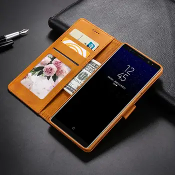 Flip Din Piele, Huse Pentru Samsung Note8 Telefon De Lux Sloturi Pentru Carduri De Acoperire Cu Carte De Credit, Titularul Nota 8 Bara Not8 Coque Fundas