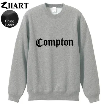 Compton Gothic font Hip Hop Rap câteva haine baieti om de sex masculin fleece Hanorac