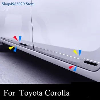 Pentru Toyota Corolla Altis 2016 masina inox/ABS Cromat Usa Laterala Corpului trim stick Bandă lampă de panou Laminat 4buc