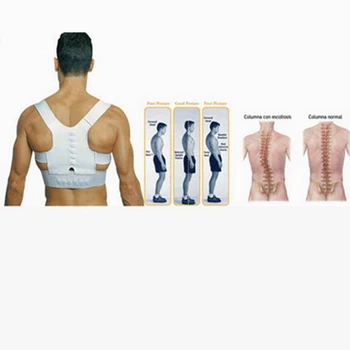 Corset Corector De Postura De Spate Umăr De Sprijin Îndrepta Bretele Curea Ortopedice Reglabil Unisex Sănătate