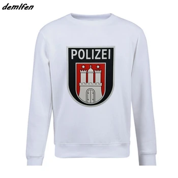 Fierbinte de Vânzare de Moda New Hamburg Poliție Politi Speciale de Salvare Unitatea Delta Force Design Logo hanorac Barbati pulover Fleece Hanorac