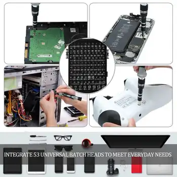 112 din 1 Surubelnita de Precizie Set de BRICOLAJ Instrumente de Reparare Kit Reparatii iphone Laptop MacBook Ochelari Șurubelniță Mică Trusă cu Caz