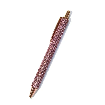 Cadou de crăciun Stras Pix 0.7 mm Negru Refill Cristal de Diamant Pen Elev de Școală Instrumente de Scris de Birou Papetărie