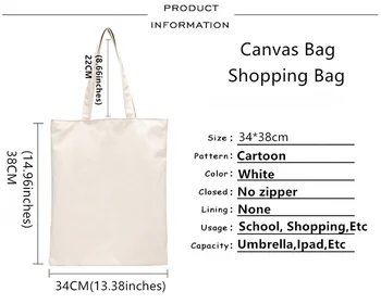 Kuromi cumparaturi geanta shopper reutilizabile tote bolso bumbac iută sac sac țesute boodschappentas tesatura sac de ț