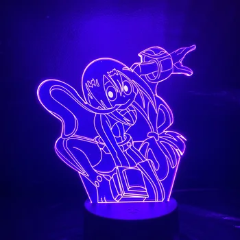 Copiii se răcească Led Lumina de Noapte Anime Eroul Meu mediul Academic Froppy Veioza pentru Dormitor Copil luminaria Fata Led-uri Lampa de Noapte Broasca Manga
