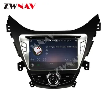 2 Din 4+128 Pentru Hyundai ELANTRA 2011 2012 2013 Android 10.0 Ecran Multimedia Player Audio, Radio Navi GPS Șeful Unității Auto Stereo