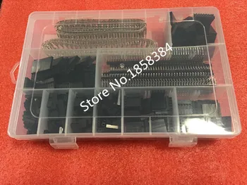 Transport gratuit 1550Pcs/set Conector Kit de 2,54 mm PCB Pin Antete Ambalaj Cutie Dupont Electrice Electronica Stocuri