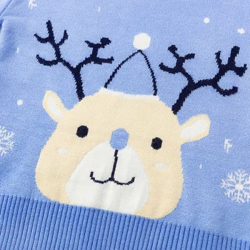 Fete Pentru Copii De Toamna Si Iarna Desen Animat Om De Zăpadă Pulover Tricot Pulovere Calde Costum De Crăciun Pentru Copii Fete De Imprimare Pulovere Haine