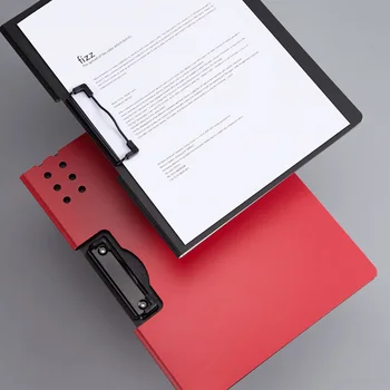 Noi Fizz Orizontală Dosar A4 Cu Textura Mata Pad Portabil Portable Pen Tray Îngroșa Servieta Școală, Rechizite De Birou