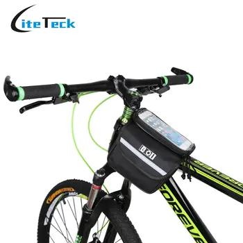 În Aer Liber Drum De Munte Sac De Biciclete Biciclete Fata Tub Sac De Ciclism Telefon Touch Screen Husă Coș Saci De Biciclete Accesorii Pentru Biciclete