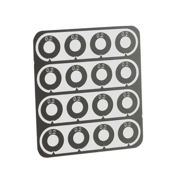 VULPO din Oțel Inoxidabil de Precizie Super Shim Set de 0,1 mm, 0.2 mm, 0.3 mm Pentru Airsoft AEG Gearbox Vânătoare Accesorii de Paintball